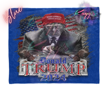 Load image into Gallery viewer, Trump 2024 Blanket
