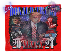 Load image into Gallery viewer, Trump MAGA 2024 Blanket
