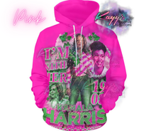 Load image into Gallery viewer, Kamala I&#39;m With Her Adult Hoodie (Pink &amp; Green)
