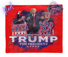 Load image into Gallery viewer, Trump I&#39;m With Him Blanket
