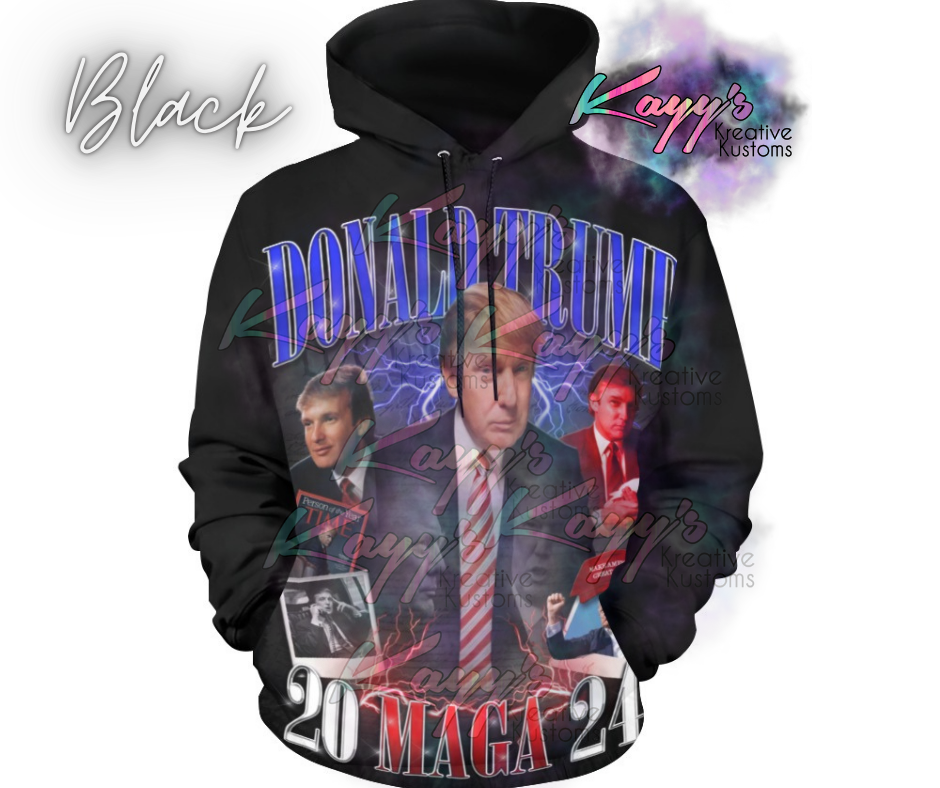 Trump MAGA 2024 Adult Hoodie