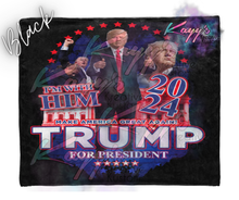 Load image into Gallery viewer, Trump I&#39;m With Him Blanket
