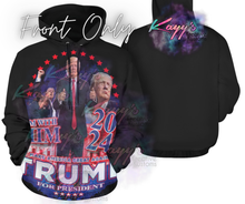 Load image into Gallery viewer, Trump I&#39;m With Him Adult Hoodie
