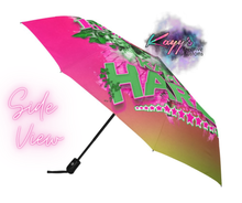 Load image into Gallery viewer, Kamala I&#39;m With Her Umbrella (Pink &amp; Green)
