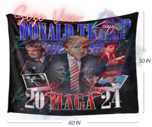 Load image into Gallery viewer, Trump MAGA 2024 Blanket
