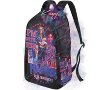 Load image into Gallery viewer, Kamala I&#39;m With Her Backpack (Red &amp; Blue)
