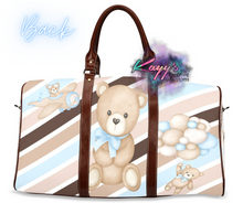 Load image into Gallery viewer, Beary Blue Travel Bag
