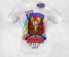 Load image into Gallery viewer, Ain&#39;t No Switchin&#39; Up Couples Rainbow T-Shirt
