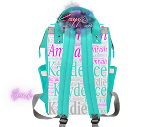 Name Diaper Backpack