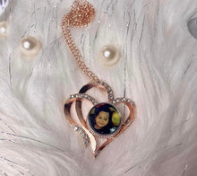 Load image into Gallery viewer, Personalized Double Heart Necklace
